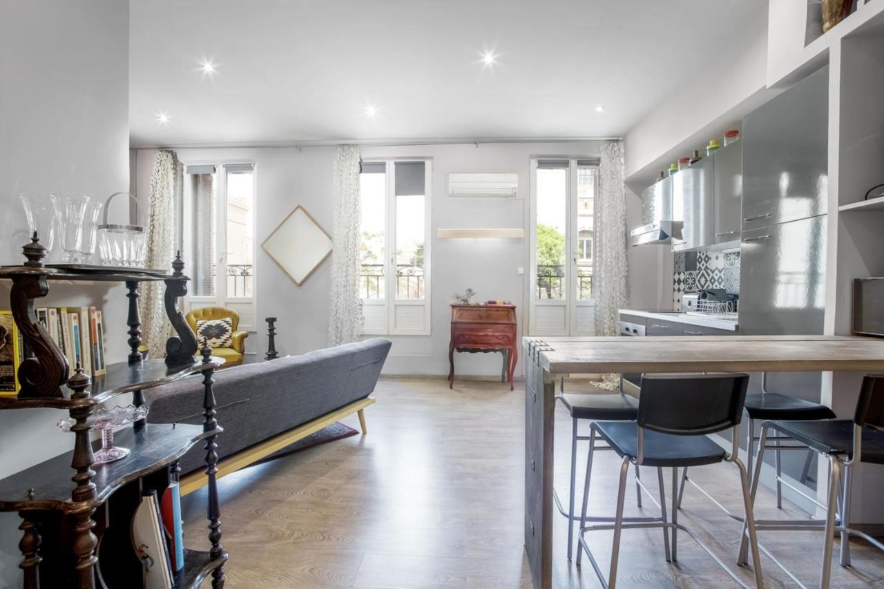 Superbe T2 De Standing Au Pharo - Air Rental Marseille Luaran gambar